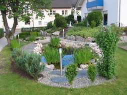 Teichanlage von Gartenbau Ihringer